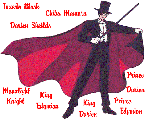The many names of Tuxedo Kamen/Mask